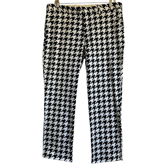 LOUDMOUTH OAKMOUNT HOUNDSTOOTH PANTS SIZE 40 - Picture 3 of 12